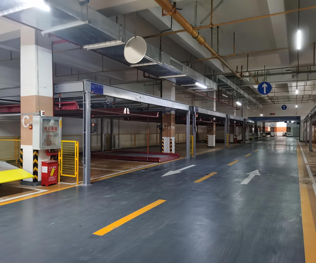 簡易升降機械立體停車設備